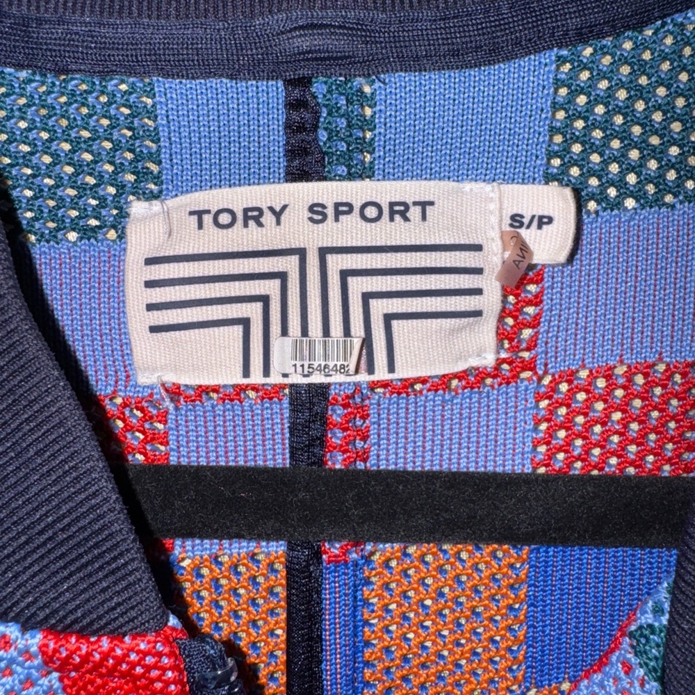 Tory Sport Multicolor Patchwork Jacket - image 4